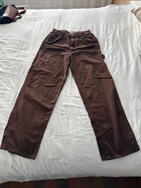 Garage Men's Dark Brown Cargo Pants
